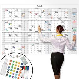 Lushleaf Large Wall Calendar 2023 Whiteboard Calendar