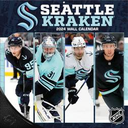 Turner Licensing Seattle Kraken 2024 Team Wall Calendar