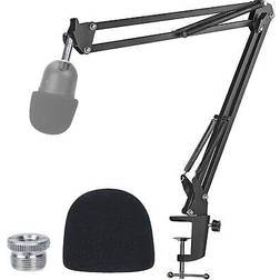 Razer Razer seiren mini boom arm stand with pop filter mic stand with mic cover foa