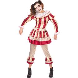 Bristol Novelty Women's Carnival Clown Halloween Circus Costume