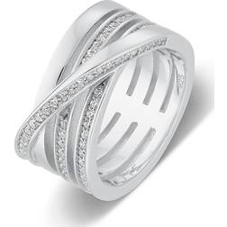 Jette Damenring WRAPPED 86990709 silber