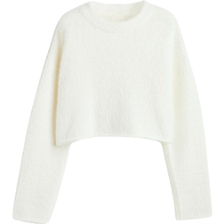 H&M Ladies White Fluffy jumper