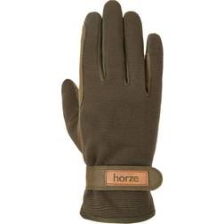 Horze Maya Winter Riding Gloves Olive Drab Women