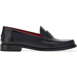 Ferragamo debossed-logo leather loafers women CALFSKIN/CALFSKIN 10.5D Black