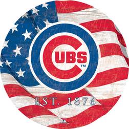 Fan Creations Chicago Cubs 12" Team Color Flag Sign