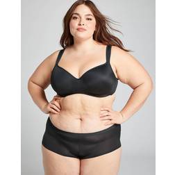 Lane Bryant No-Show Boyshort Panty Black