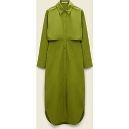 Dorothee Schumacher Cotton shirtdress with cutout cape back