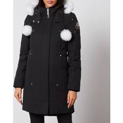 Moose Knuckles Stirling Cotton and Nylon-Blend Parka Black