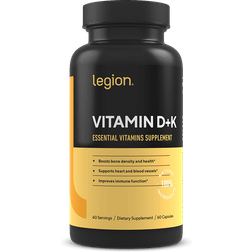 Legion Athletics Vitamin D3, K1, & K2 Supplement 60 pcs