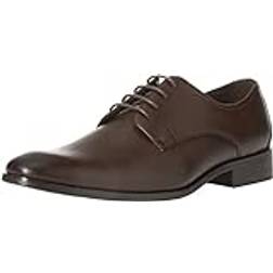 Amazon Essentials Men's Derby Shoe, Dark Brown