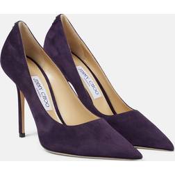 Jimmy Choo Love leather pumps purple