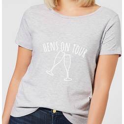 By IWOOT Hen's On Tour Women's T-Shirt Grey Grey