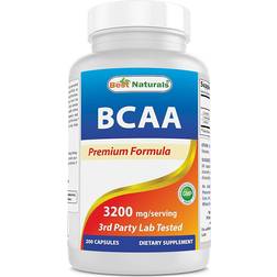 Best Naturals BCAA Branch Chain Amino Acid 3200mg 200 pcs