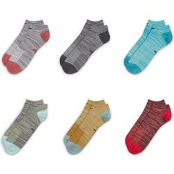 Nike Everyday Lightweight No-Show Training Socks 6-pack - Multi-Color