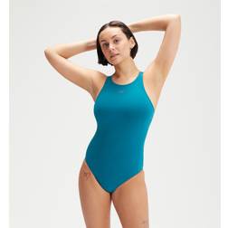 Speedo Women's Shaping Enlace Swimsuit Teal