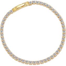 Sif Jakobs Ellera Grande Bracelet - Gold/Transparent