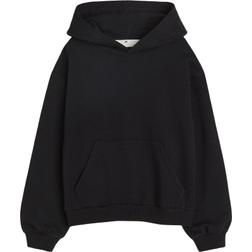 H&M Girl's Oversized Hoodie - Black (1194597003)