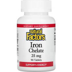 Natural Factors Iron Chelate 25 Mg 90 pcs