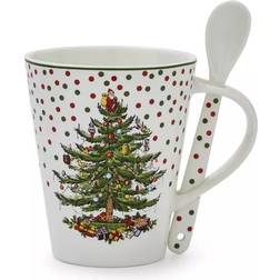 Spode Christmas Tree Polka Dot Mug 41.4cl