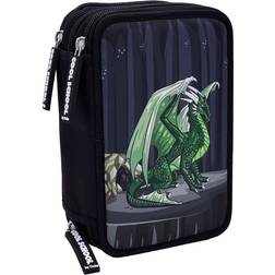 Tinka Green Dragon Triple Pencil Case