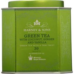 Harney & Sons Green Tea with Coconut, Ginger and Vanilla 75g