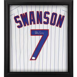 Fanatics Authentic Dansby Swanson Chicago Cubs Autographed Framed Jersey Shadowbox