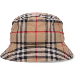 Burberry Check Cotton Bucket Hat