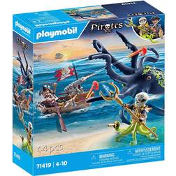 Playmobil Pirates Battle Against the Giant Octopus 71419