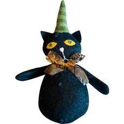 Horror-Shop Plush Halloween Cat 19cm