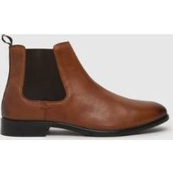 Schuh dominic leather chelsea boots in tan Tan EU 41