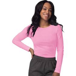 SIVVAN Scrubs for Women Long Sleeve comfort Underscrub Tee S8500 Sherbet