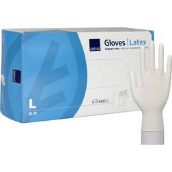 B Company 4389 Latex Unpowdered Large Gloves