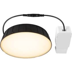 SLV Recessed Downlight Black Ceiling Flush Light 17.1cm