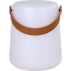 House Nordic Bristol White Table Lamp 21cm
