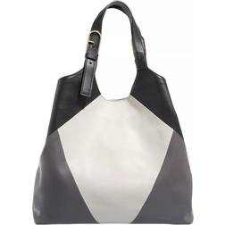 Furla Flow Xl Tote - Marshmallow/ Soil/ Nero