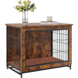 VEVOR Dog Crate Furniture 55.6x64cm