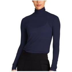 Alala Women's Washable Cashmere Turtleneck Sweater Navy