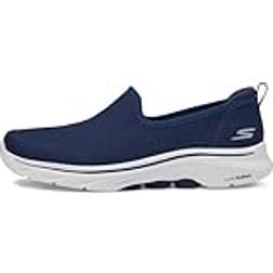 Skechers Performance Go Walk Ivy Navy/White Women's Shoes Blue