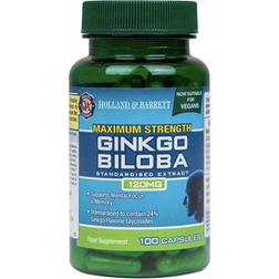 Holland & Barrett Maximum Strength Ginkgo Biloba 120mg 100 pcs