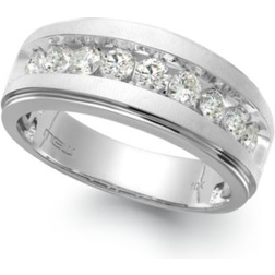 Macy's Nine Stone Ring - White Gold/Diamonds