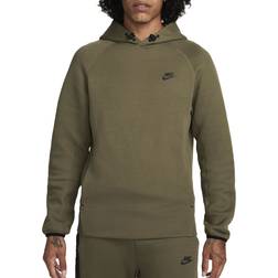 Nike Men's Sportswear Tech Fleece Pullover Hoodie - Medium Olive/Black