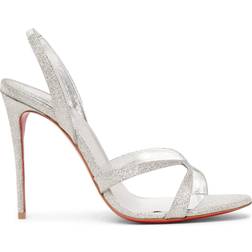 Christian Louboutin Emilie Glittered - Silver/Lin Silver