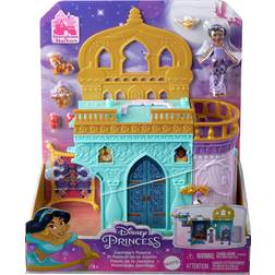 Mattel Disney Princess Jasmine Stacking Castle Doll House with Small Doll HLW93