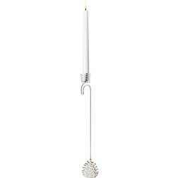 Georg Jensen 2023 Hanging Candle Holder Cone Palladium Plated Candle Holder 16.7cm