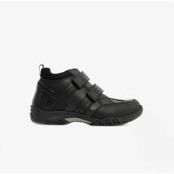 Hush Puppies JEZZA JUNIOR Boys Leather School Shoes Black: Ju Small Kids