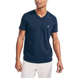 Nautica V-Neck Deck T-shirt - Navy