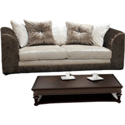 Furniture 786 Bella Brown/Mink Sofa 180cm 2pcs 2 Seater, 3 Seater