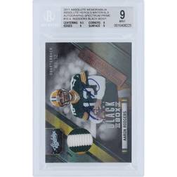 Panini America Aaron Rodgers Green Bay Packers Autographed 2011 Absolute Relic #10 #1/1 BGS Authenticated 9/10 Card