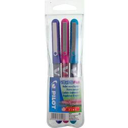 Pilot V Ball 5 Fun Rollerball Pen 0.5mm 3-pack