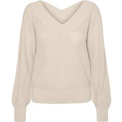 Vero Moda New Lex Sweater - Grey/Birch